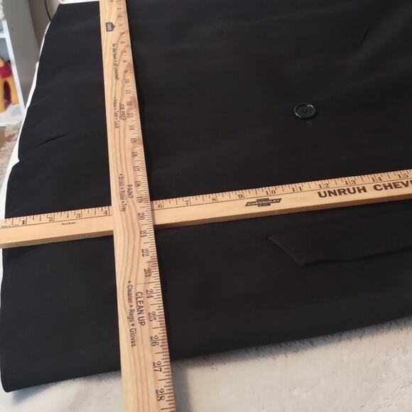 Loro Piana x Cardinal of Canada Wool Storm System Black Macintosh Pea Coat 42R - Picture 13 of 16